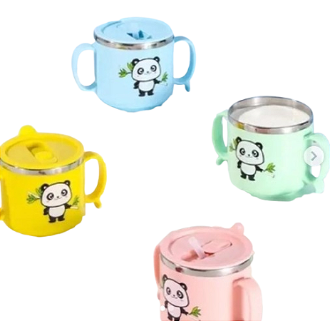 Copo Térmico Infantil Panda 260ml Sy016