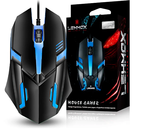 Mouse Gamer Com fio Lehmox Ley206