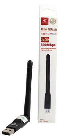Antena Wifi Usb 2.4ghz 300mbps Kapbom Kat8188