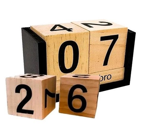 Calendário Decorativo Em Mdf