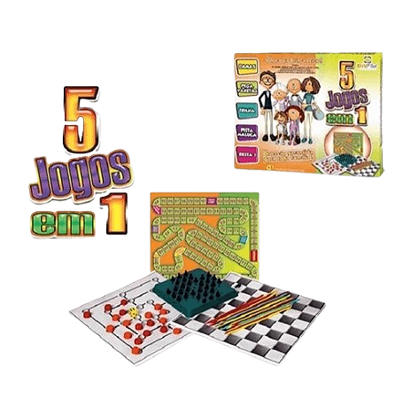 Jogo 5 em 1 Divplast 012