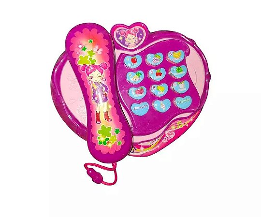 Brinquedo Em Plástico Telefone Musical 99 Toys