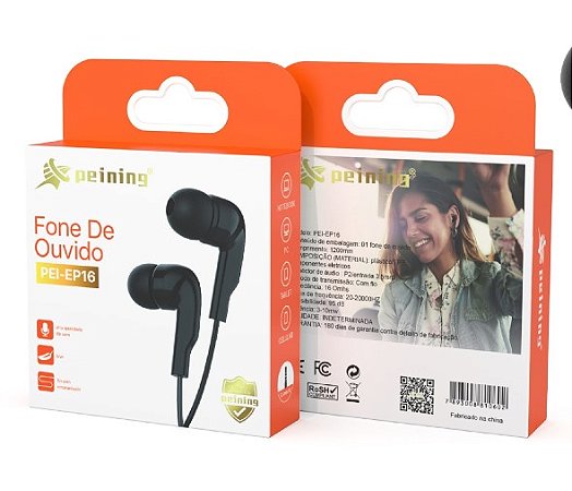 Fone Com Fio Peining Peiep16