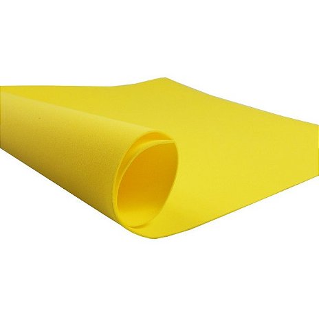 Eva Liso Amarelo 10 Folhas 40x60cm Futuro Fe052231