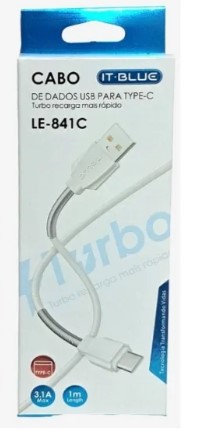 Cabo Tpc 3.1a 1m It Blue Le841c