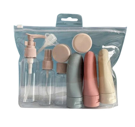 Kit Organizador Para Viagem 11 Frascos Bmax Bmf1289