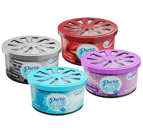 Odorizante De Ambientes Puro Ar Gel 60g