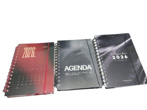 Agenda 2026 21x14cm 168 Folhas 6843