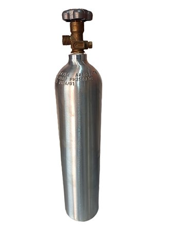 CILINDRO DE ALUMINIO DIOXIDO DE CARBONO  CO2  3 LITROS 0,5 M3