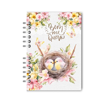 Caderno Bem me quero Ninho Passarinho