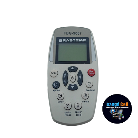 9067 CONTROLE COMPATÍVEL C AR CONDICIONADO BRASTEMP ATIVE