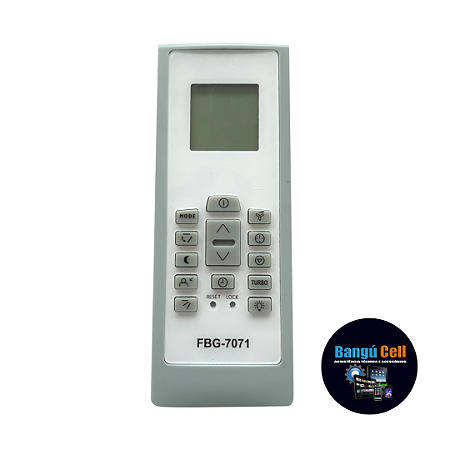 7071 CONTROLE AR CONDICIONADO COMPATÍVEL C/ELETROLUX