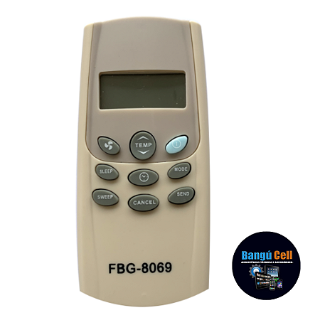 8069 CONTROLE AR CONDICIONADO COMPATÍVEL C/CARRIER