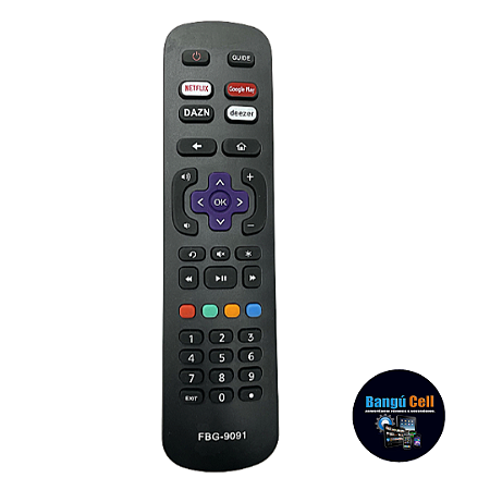 9091 CONTROLE SMART COMPATÍVEL C/ AOC ROKU