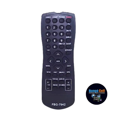 7942 CONTROLE LED COMPATÍVEL C/ AOC