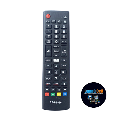 8036 CONTROLE SMART COMPATÍVEL C/ LG/SAMSUNG