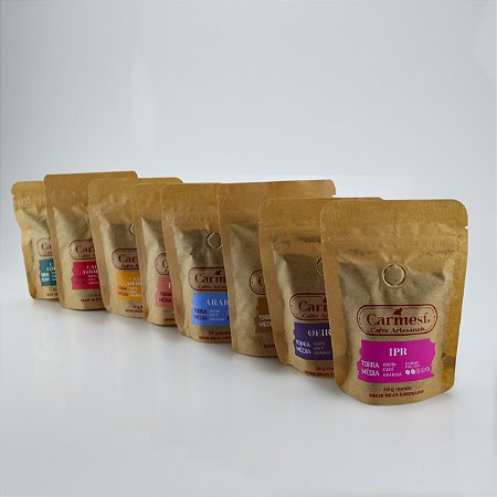 Kit Degustação Completo - Pacotes de 50g (Oito Pacotes)