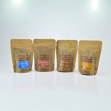 MINI - Kit FRUTOS AMARELOS em torra média (50g Cada Pacote)