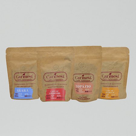 MINI - Kit FRUTOS AMARELOS em torra média