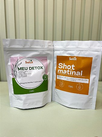Combo emagrecimento: Detox + Shot matinal