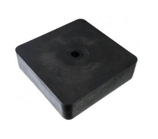 Calço Coxim Borracha quadrado Calço para ar condicionado