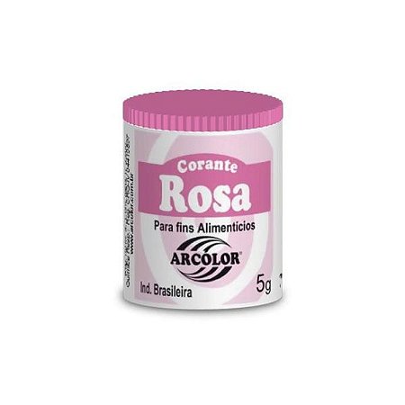 Corante Po 5G Rosa Arcolor
