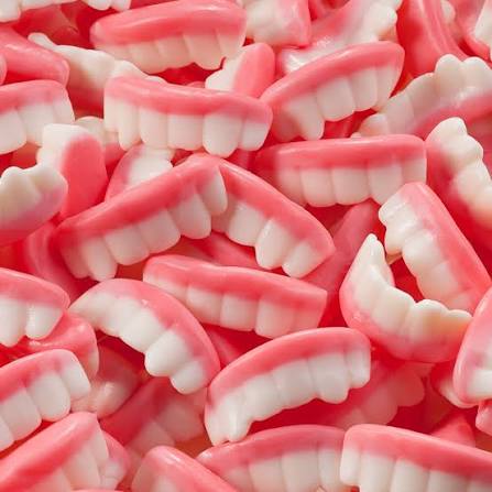 Bala Gelatina 250G Dentaduras - Fini
