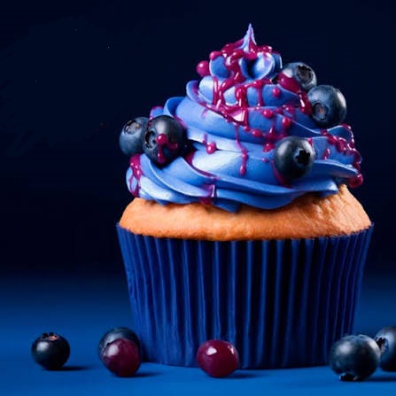 Forminha Cupcake c/45 Azul Escuro - Bax