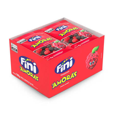 Bala Gelatina 15G Amoras C/12 - Fini