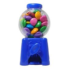 Baleiro Candy Machine C/6 Azul Escuro - Rofida
