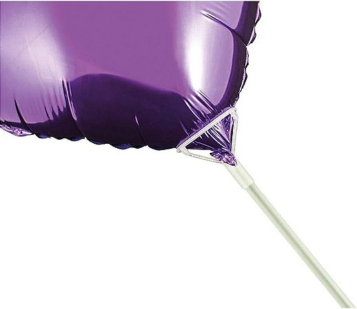 Suporte Balao 50Cm C/5 Cristal Kfl Festas
