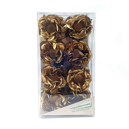 Forminha R-82 Metalizada C/40 Bronze Maxiformas