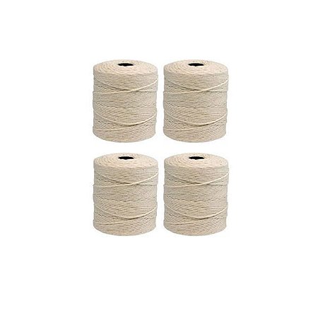 Barbante Retorcido 4/4 Branco Valtex