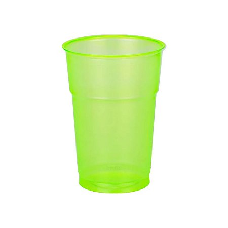 Copo Neon Verde 300ml C/50 Copaza