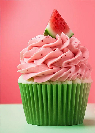 Forminha Cupcake c/45 Verde - Bax