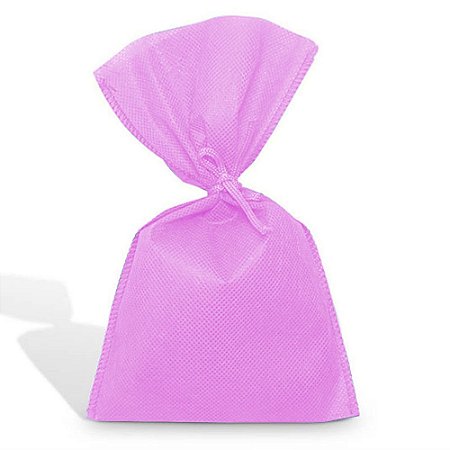 SACO TNT ROSA 13X25CM C/10