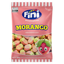 Marshmallow Morango 250g - Fini