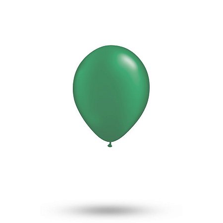 Balão Verde Folha 5 Polegadas c/50 - São Roque