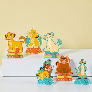 Decoracao Mesa Rei Leao - Regina