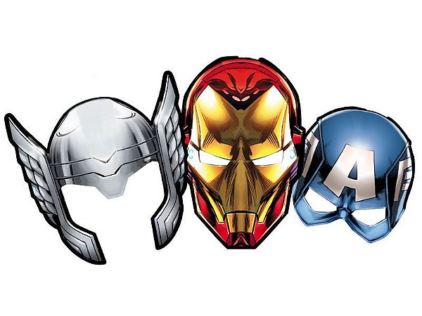 Mascara Avengers Animated C/6 Regina