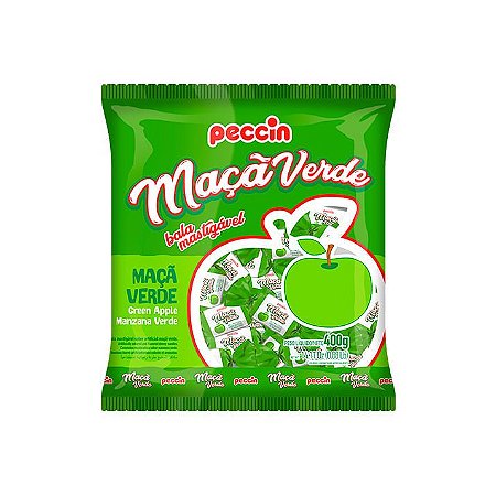 Bala Maçã Verde 400G - Peccin