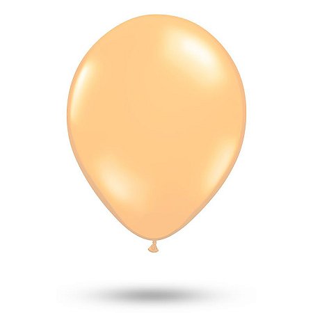 Balão Laranja Neon 9 Polegadas c/25 - São Roque