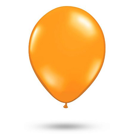 BALAO LARANJA 9 POLEGADAS C/50 - HAPPY DAY