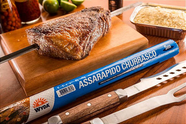 PAPEL ALUMÍNIO 45CMX5M - WYDA