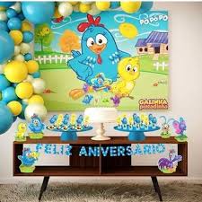 Painel TNT Cenário Galinha Pintadinha 2 Piffer