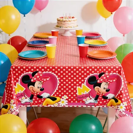 Toalha Mesa Minnie Mouse - Regina
