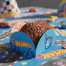 Porta Forminha Hot Wheels c/40 - Festcolor
