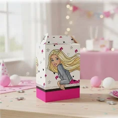 Caixa Surpresa Barbie c/8 - Festcolor