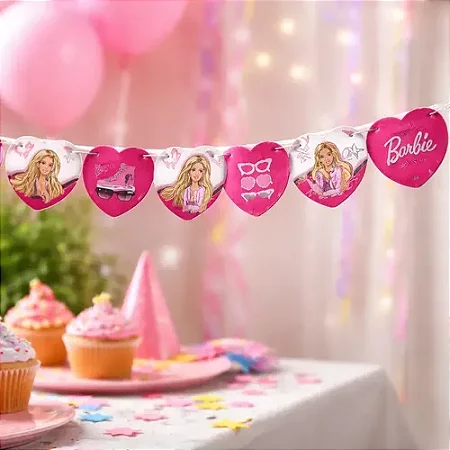 Faixa Decorativa Barbie - Festcolor