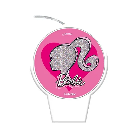Vela Plana Barbie Festcolor